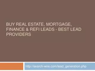 Search Wire - Real Estate Leads