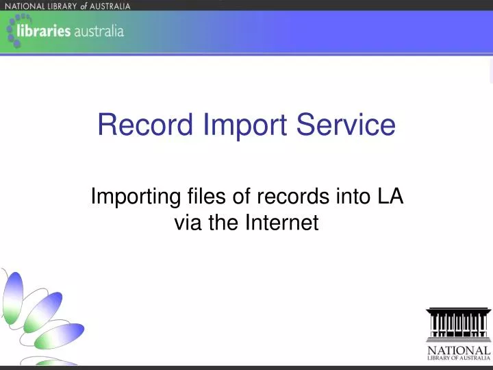 record import service
