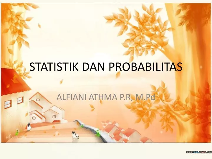 statistik dan probabilitas