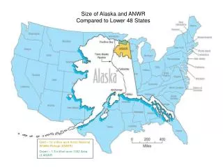 Gold – 19 million-acre Arctic National Wildlife Refuge (ANWR)
