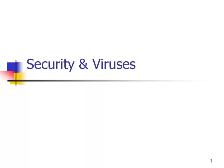 security viruses
