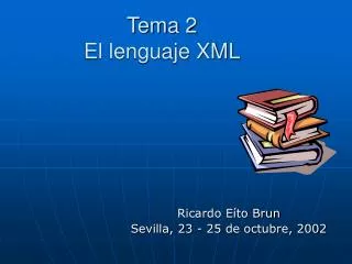 tema 2 el lenguaje xml