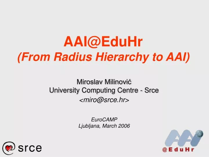aai@eduhr from radius hierarchy to aai