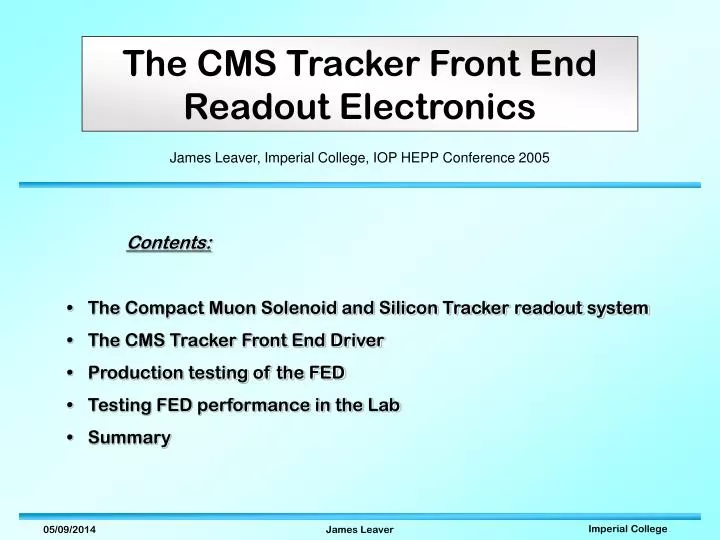 the cms tracker front end readout electronics