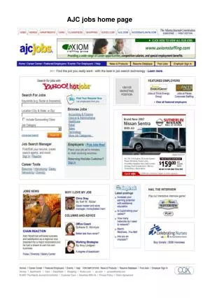 AJC jobs home page