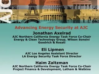 Advancing Energy Security at AJC