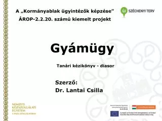 szerz dr lantai csilla