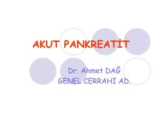 akut pankreat t