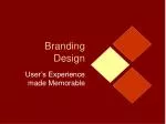 Branding Design - slide 1