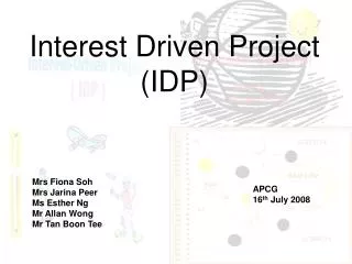 Interest Driven Project (IDP)