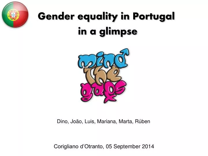 gender equality in portugal in a glimpse