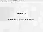 Understanding Operant Conditioning: Principles and Applications in Behavior Modification - slide 1