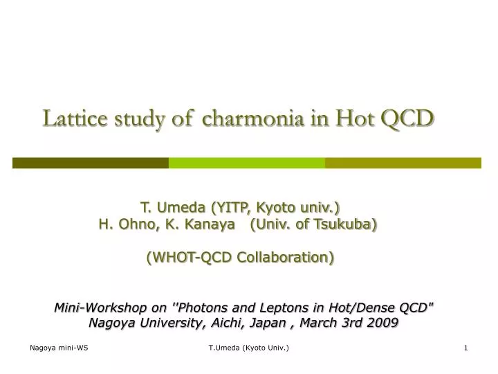lattice study of charmonia in hot qcd