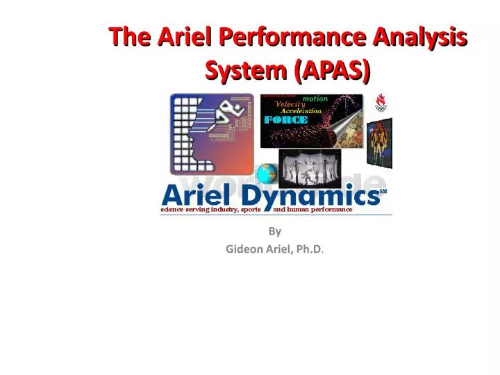 the ariel performance analysis system apas
