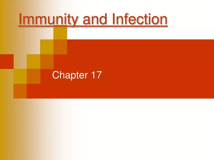 immunity and infection