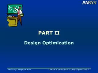 PART II Design Optimization