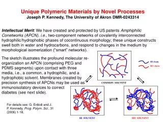 The sketch illustrates the profound molecular re-