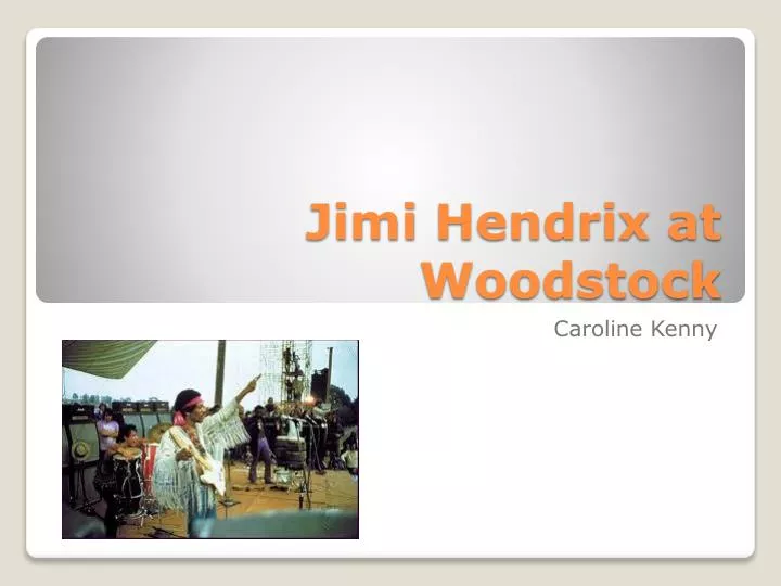 jimi hendrix at woodstock