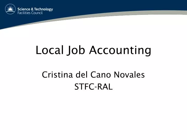 local job accounting