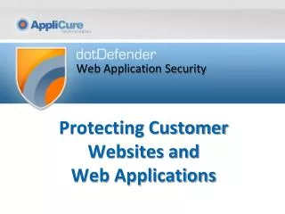 Protecting Customer Websites and Web Applications