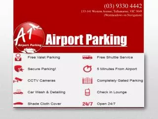 Secure & Reliable Airport Parking Service in Melbourne