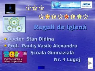 reguli de igien