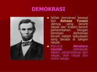 demokrasi