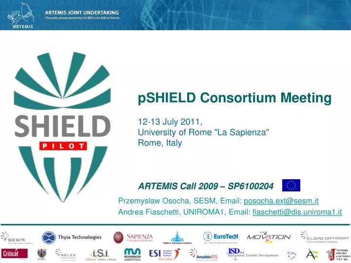 pshield consortium meeting