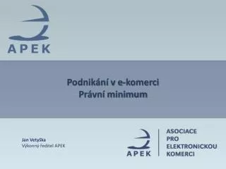 podnik n v e komerci pr vn minimum