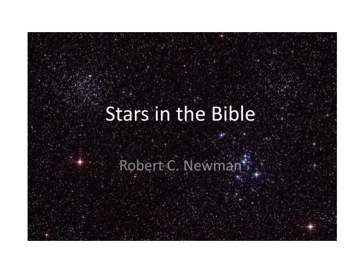 stars in the bible