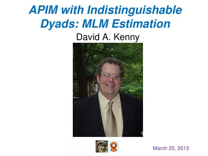 apim with indistinguishable dyads mlm estimation