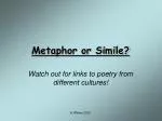 Metaphor or Simile? - slide 1
