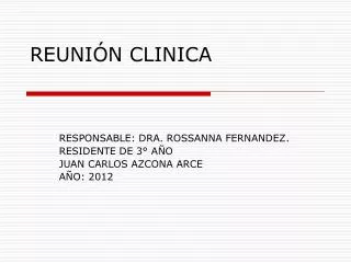 reuni n clinica