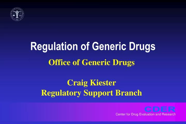 GENERIC VS BRANDED MEDICINES: A Comparison Between Regulated And