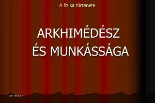 a fizika t rt nete