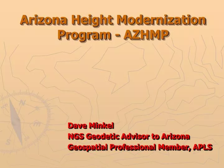arizona height modernization program azhmp