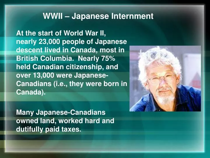 wwii japanese internment