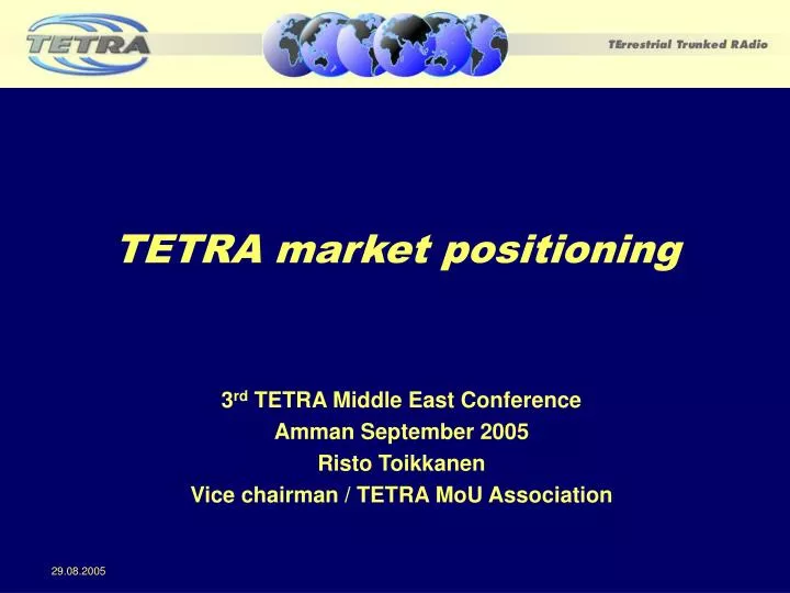 tetra market positioning