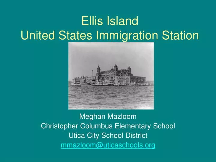 ellis island united states immigration station