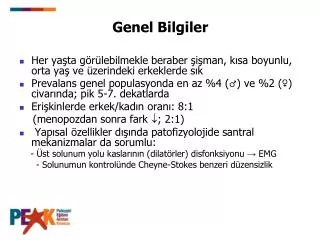 genel bilgiler