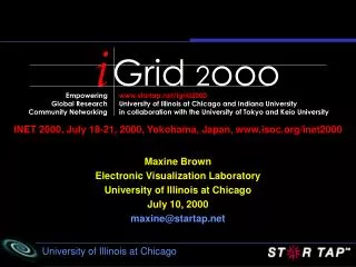 INET 2000, July 18-21, 2000, Yokohama, Japan, isoc/inet2000
