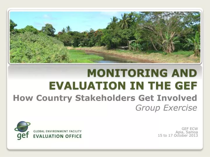 how country stakeholders get involved group exercise
