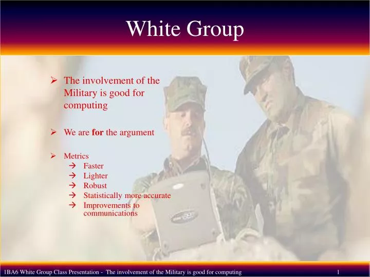 white group