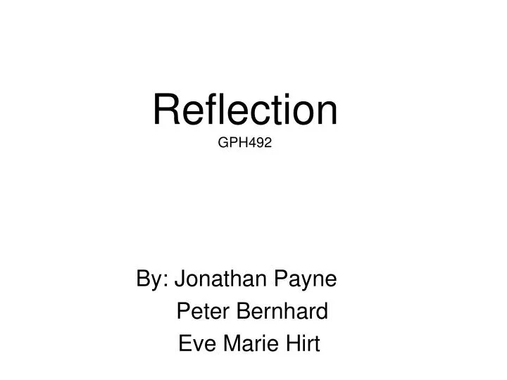 reflection gph492