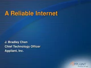 A Reliable Internet