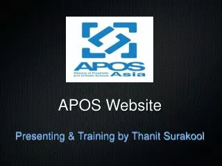 APOS Website