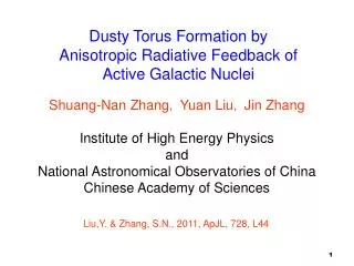 Dusty Torus Formation by Anisotropic Radiative Feedback of Active Galactic Nuclei