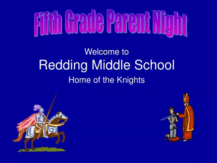 welcome to redding middle school home of the knights