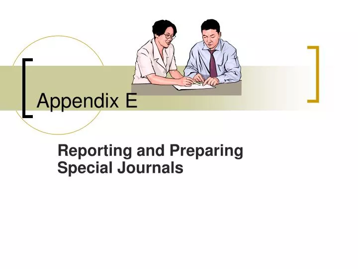 appendix e