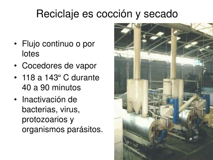 reciclaje es cocci n y secado